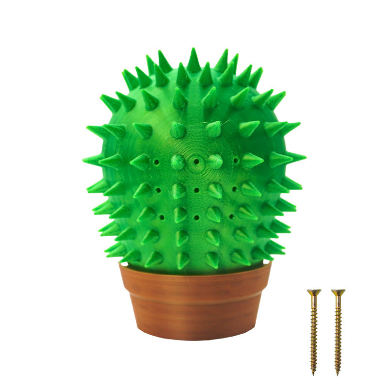 Cactus Cat Scratch Board Durable Scratcher for Cats 9x4x11cm - Teleplus scratch board cactus cat