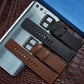 Calfskin leather strap - Calfskin Leather Strap with Quick Release Design