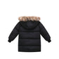 Camouflage Fur Collar Wadded Jacket with Detachable for Kids - Teleplus wadded jacket camouflage fur collar detachable