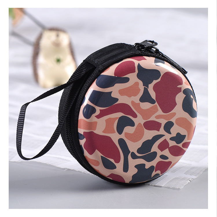 Camouflage Line Plant Storage Tinplate Wallet Military Fans for United States CHF - Tiny on the Go united states chf