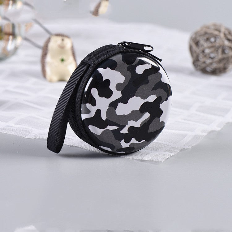 Camouflage Line Plant Storage Tinplate Wallet Military Fans for United States CHF - Tiny on the Go united states chf