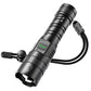 Camping Portable Flashlight with USB Charging Zoom and Battery Rack - Teleplus usb charging zoom electric camping