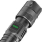 Camping Portable Flashlight with USB Charging Zoom and Battery Rack - Teleplus usb charging zoom electric camping