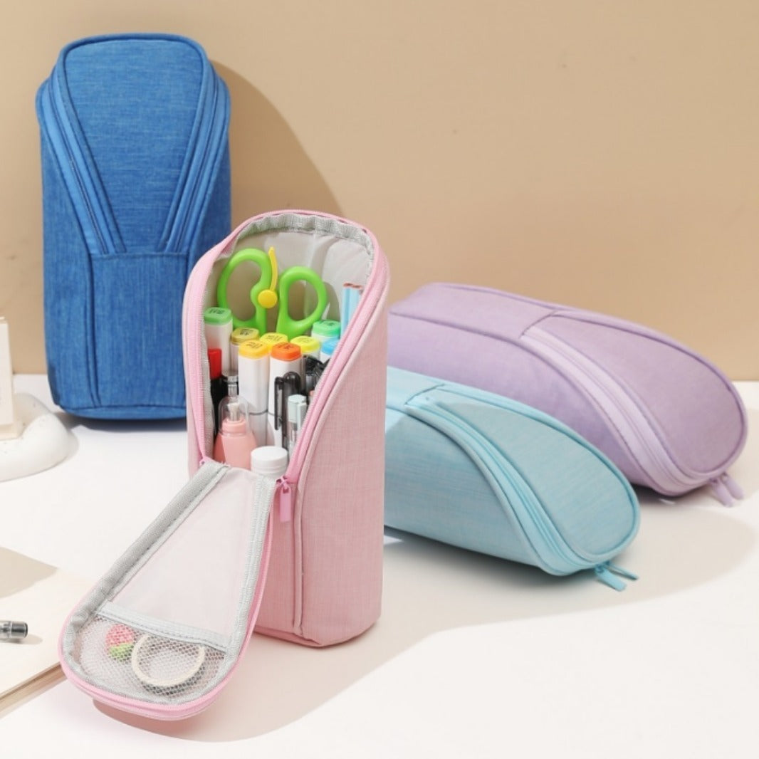 Candy Color Large Capacity Mobile Phone Holder Stationery Case - Candy Color Case for Phones Big Enough for Snacks