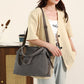 Canvas Messenger Bag with Multiple Pockets for Work Travel and Daily - Multi Pocket Teleplus