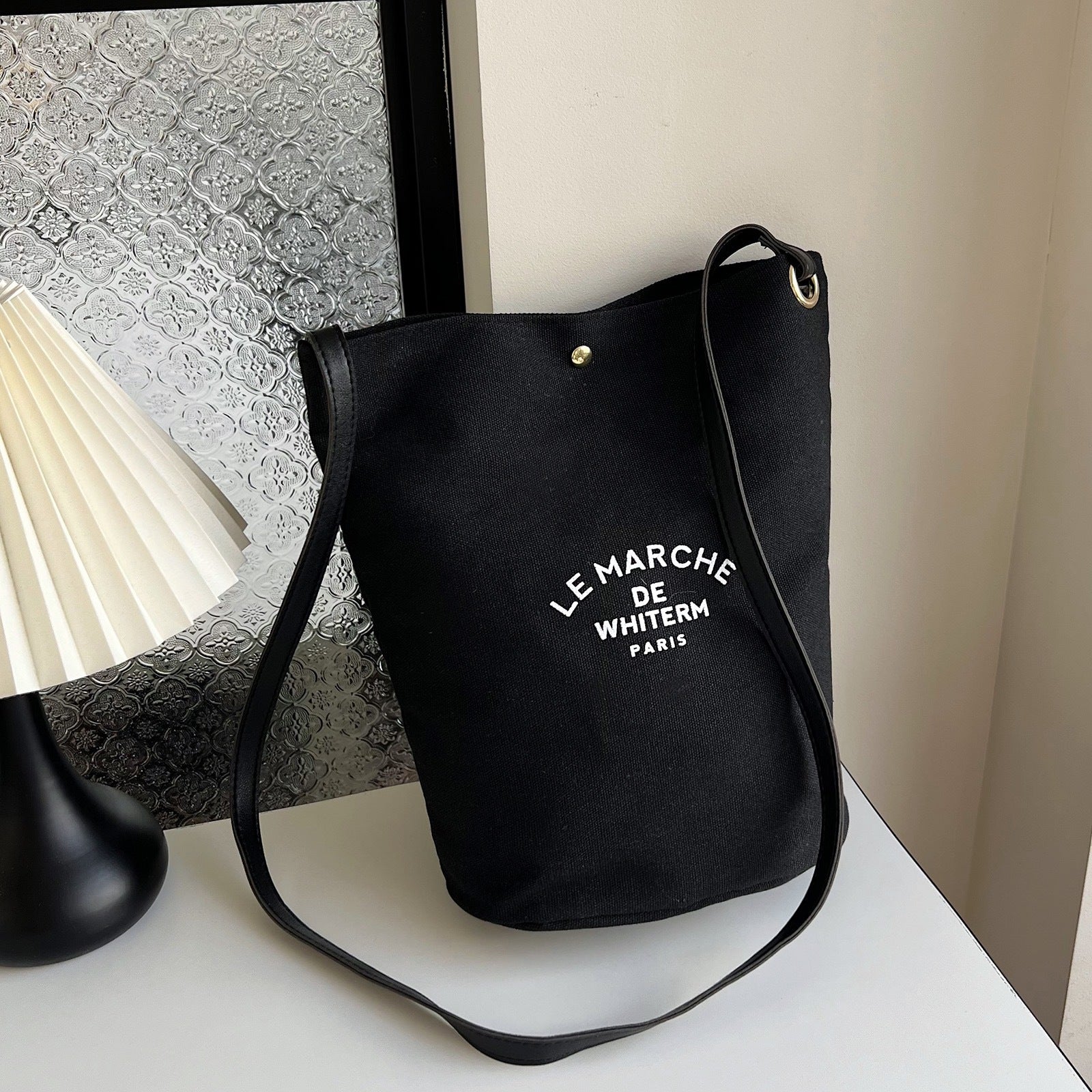 Canvas Minimalism Shoulder Messenger Bag with Urban Design - Teleplus canvas minimalism shoulder messenger bag