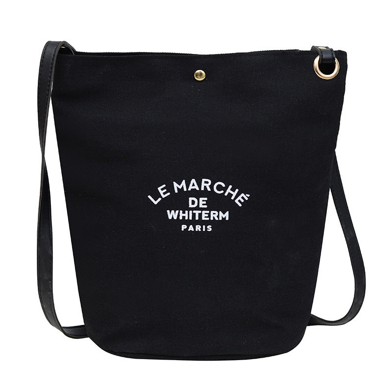 Canvas Minimalism Shoulder Messenger Bag with Urban Design - Teleplus canvas minimalism shoulder messenger bag