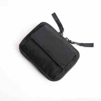 Canvas Zip Wallet Purse with Multiple Colors for Men and Women - Teleplus