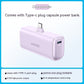 Capsule Power Bank Small Portable Mobile Power Pack - Capsule Power Bank Small Compact Portable Charger