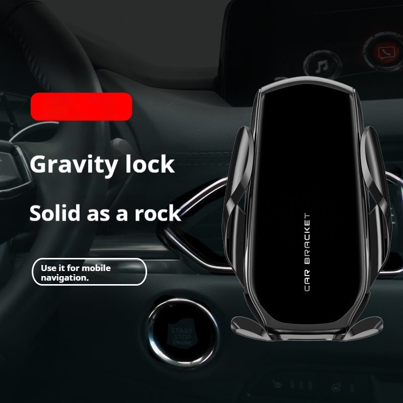 Car Interior Air Phone Holder with Wireless Charging and Navigation Support - for car interior air phone holder