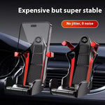 Carbon Fiber Air Outlet for Car Phone Holders in Multiple Colors - carbon fiber air outlet car phone holder