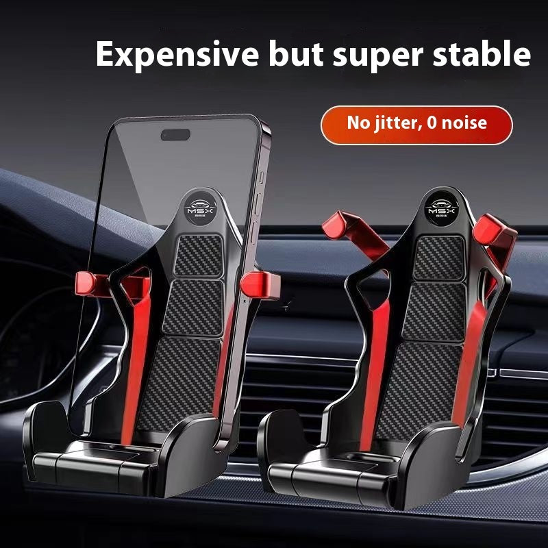 Carbon Fiber Air Outlet for Car Phone Holders in Multiple Colors - carbon fiber air outlet car phone holder