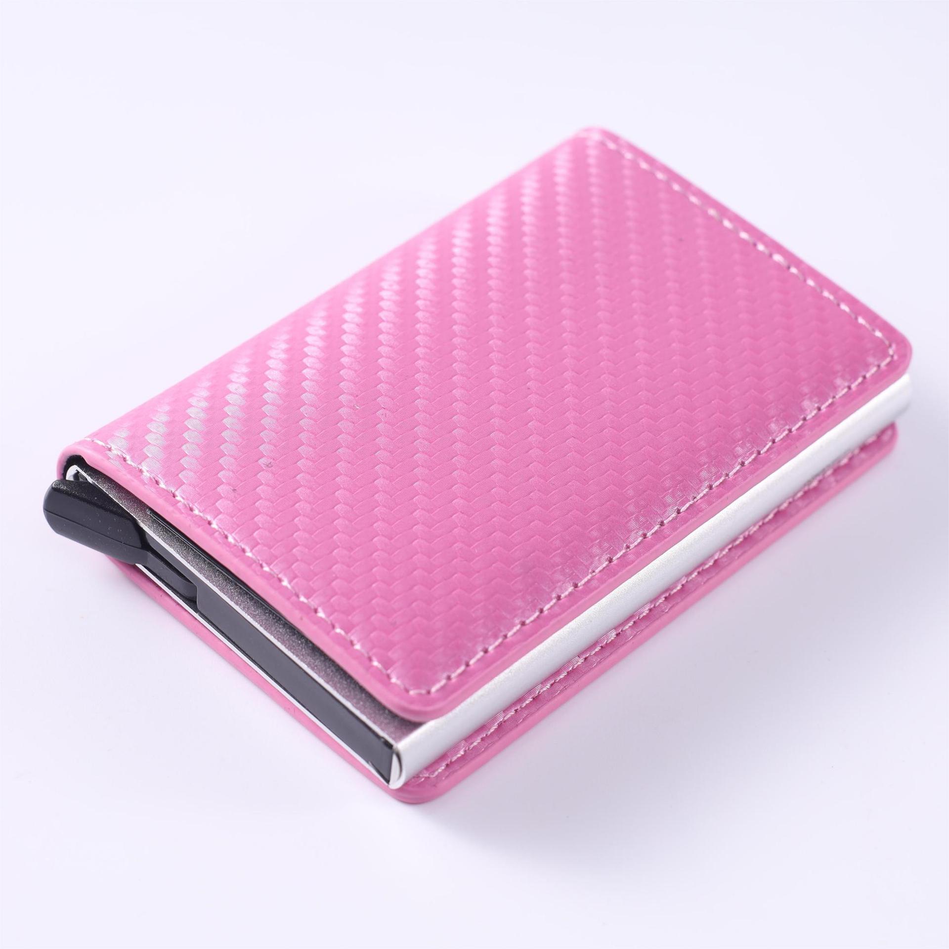 Carbon Fiber and PU Card Holder for United States CHF Markets - Steal Your Style with Anti-Theft Wallet united states