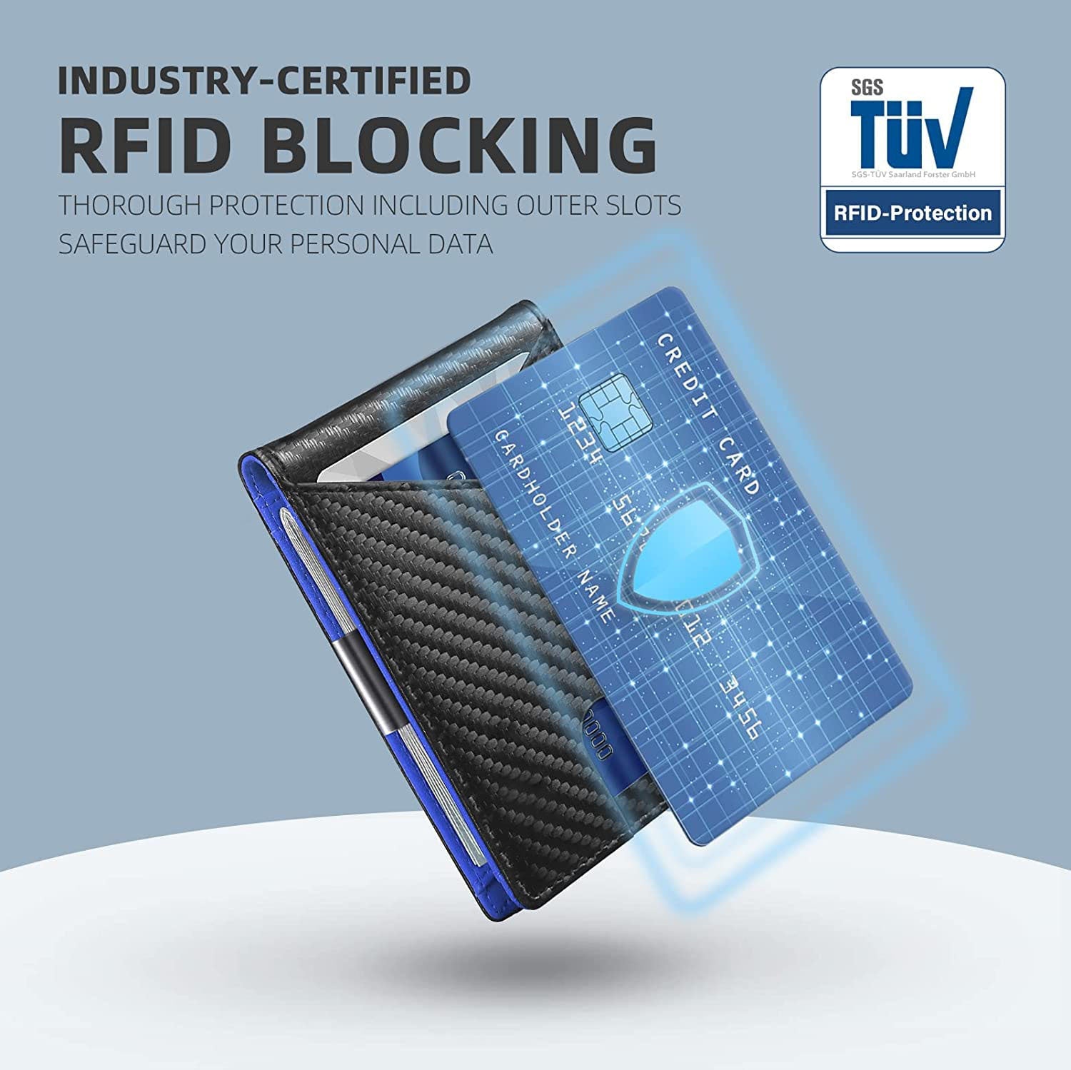 Carbon Fiber Black Storage Box for Home Organization - Teleplus carbon fiber black storage box genuine leather home