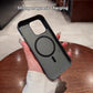 Carbon Fiber Grain Magnetic Phone Case with Anti-Fall and Sparkproof Features - Teleplus carbon fiber grain magnetic