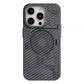 Carbon Fiber Grain Magnetic Phone Case with Anti-Fall and Sparkproof Features - Teleplus carbon fiber grain magnetic