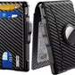 Carbon Fiber RFID Blocking Wallet Anti-Theft Slim Bifold for Men and Women - carbon fiber
