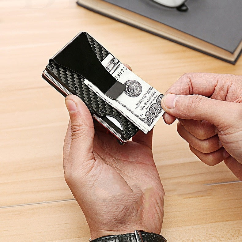 Carbon Fiber Wallet for Men and Women in the United States CHF Compatible - Card Hoarders Everywhere united states chf