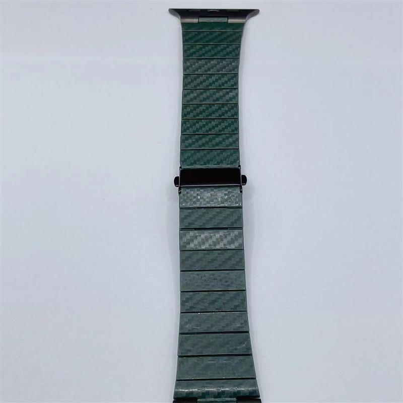 Carbon Fiber Watch Band Suitable For Iwatch876543SE Generation Watch - Carbon Fiber Watch Band for iWatch 876543 SE