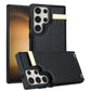 Card Hardware Organ Leather Phone Case - Card Hardware Organ Leather Phone Case for Samsung