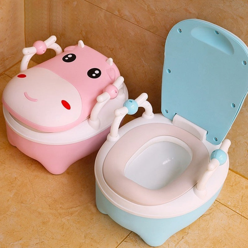 Cartier Saint Blue Potty Seat Cushion Models with Brush Free Options for the United States - Cow Model Tiny Tots united
