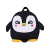 Cartoon 2-6 Years Old Baby's School Bag Kindergarten Fashion Children's Bags - Penguin Black