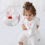 Cartoon Animal and Fruit Saliva Towel for Children in the United States - Tiny Dinosaurs Facial Makeup Fun united