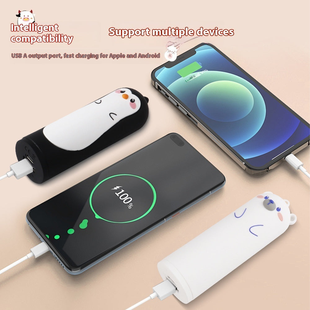 Cartoon Animal Power Bank Portable Compact Mobile Charger - Teleplus Banks cartoon animal power bank compact mobile