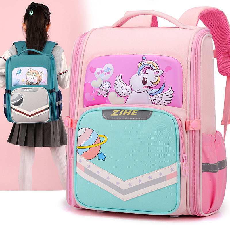 Cartoon Backpack For Reducing Burden And Protecting The Spine - Cartoon Backpack: Happy Spine No More Whine