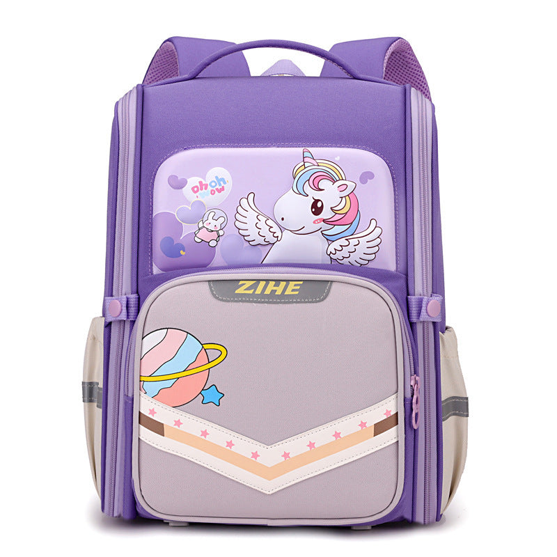 Cartoon Backpack For Reducing Burden And Protecting The Spine - Cartoon Backpack: Happy Spine No More Whine