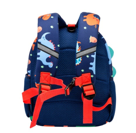 Cartoon Cute Children Kindergarten Dinosaur School Bag - Naughty Dinosaur School Bag for Tiny T-Rexes