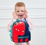 Cartoon Cute Children Kindergarten Dinosaur School Bag - Naughty Dinosaur School Bag for Tiny T-Rexes