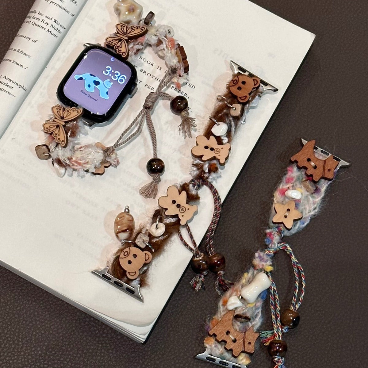 Cartoon Decorative Stretch Carrying Strap for iPhone Watch Bands - Teleplus cartoon decorative stretch carrying strap