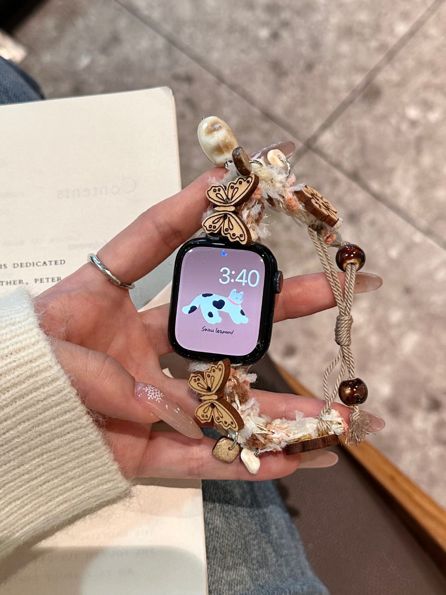 Cartoon Decorative Stretch Carrying Strap for iPhone Watch Bands - Teleplus cartoon decorative stretch carrying strap