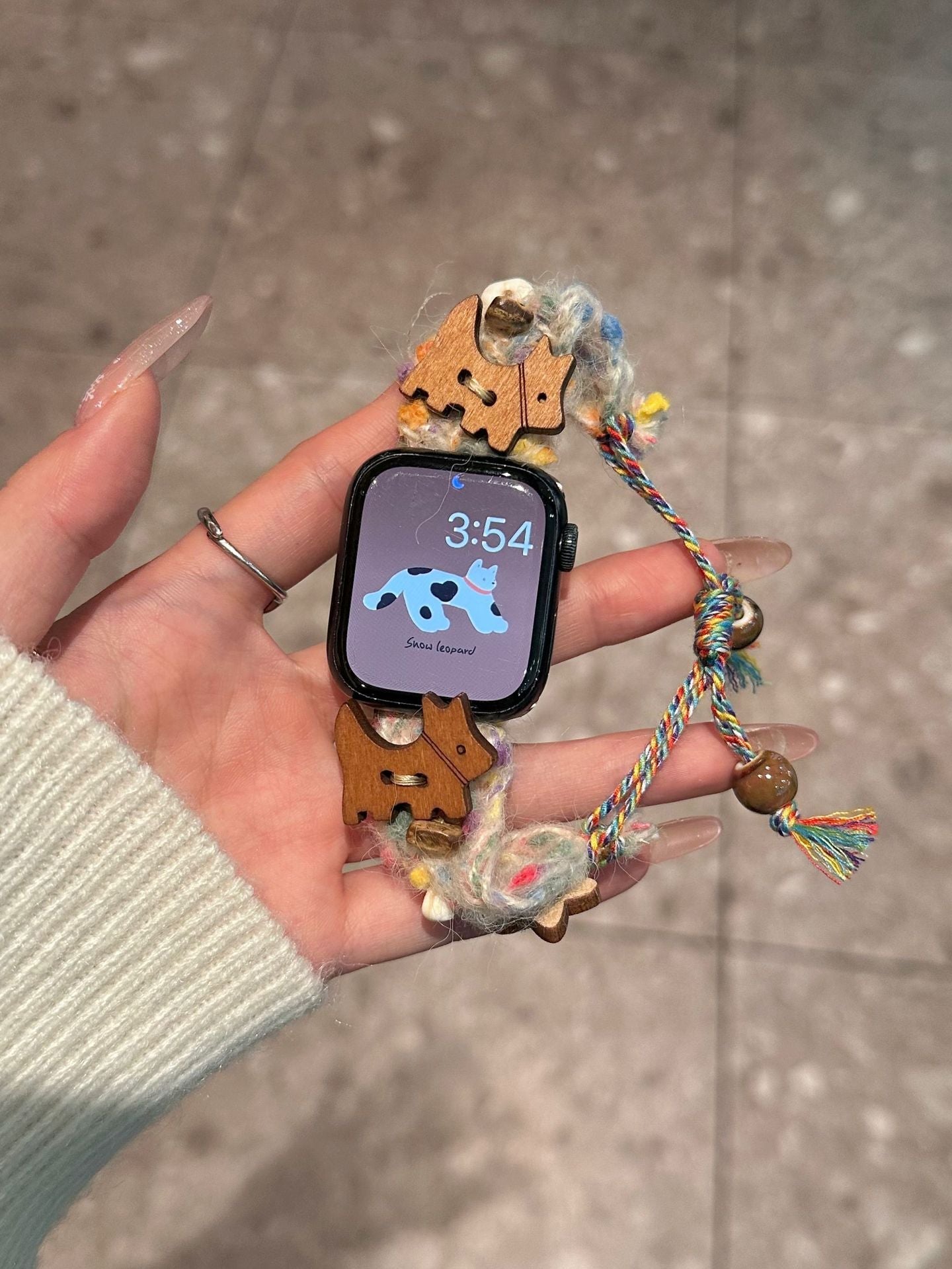 Cartoon Decorative Stretch Carrying Strap for iPhone Watch Bands - Teleplus cartoon decorative stretch carrying strap