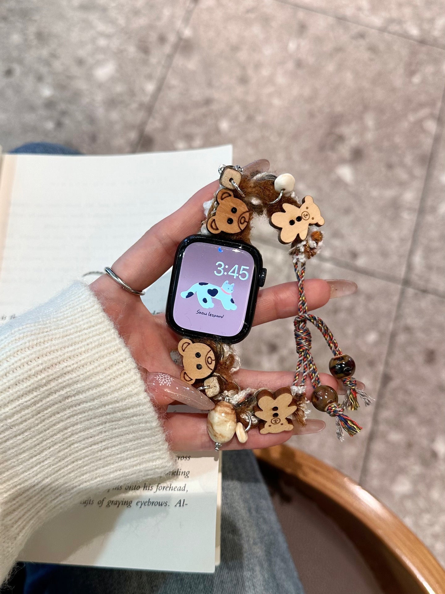 Cartoon Decorative Stretch Carrying Strap for iPhone Watch Bands - Teleplus cartoon decorative stretch carrying strap