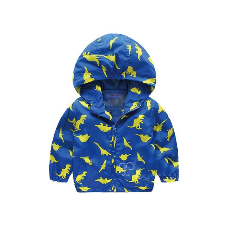 Cartoon Dinosaur Jacket Long Sleeve Hooded Cardigan for Kids - Teleplus Hoodie cartoon dinosaur jacket