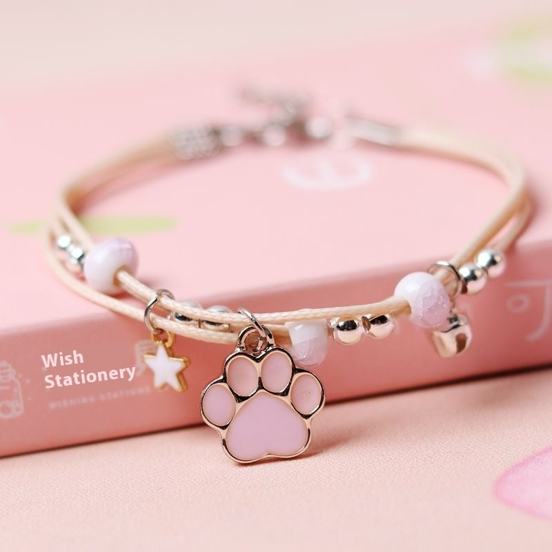 Cartoon Hand-shaped Brush Online Influencer Girlfriends Simple Style Bracelet - Cartoon Hand-Shaped Brush Simple Style