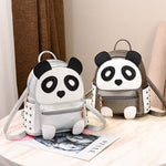 Cartoon panda backpack - Panda-tastic Backpack for Trendy School Adventures