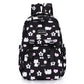 Cartoon Rabbit Pattern Printed Large Capacity Backpack - Hoppy Style with Cartoon Rabbit Backpack Fun