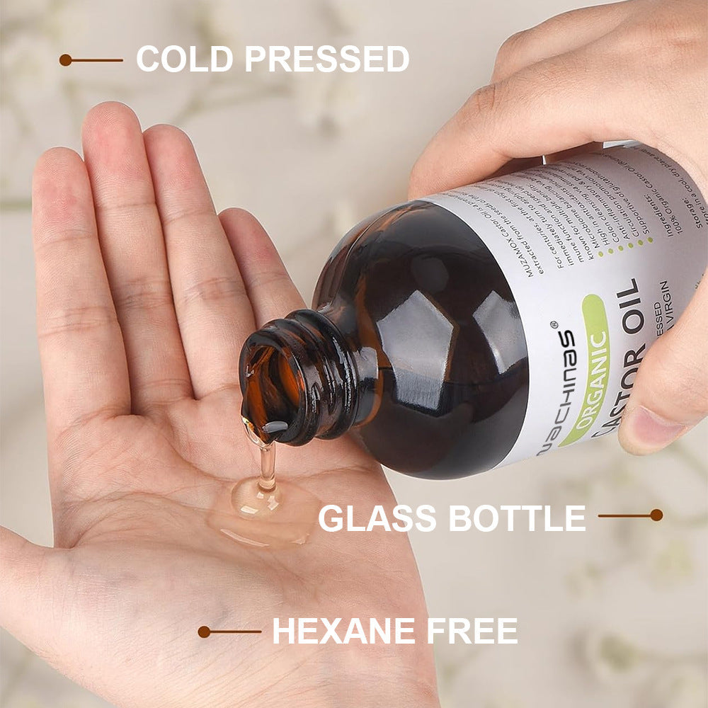 Castor Oil Cosmetic Moisturizer 237ml for Skin and Hair Care - Teleplus castor oil