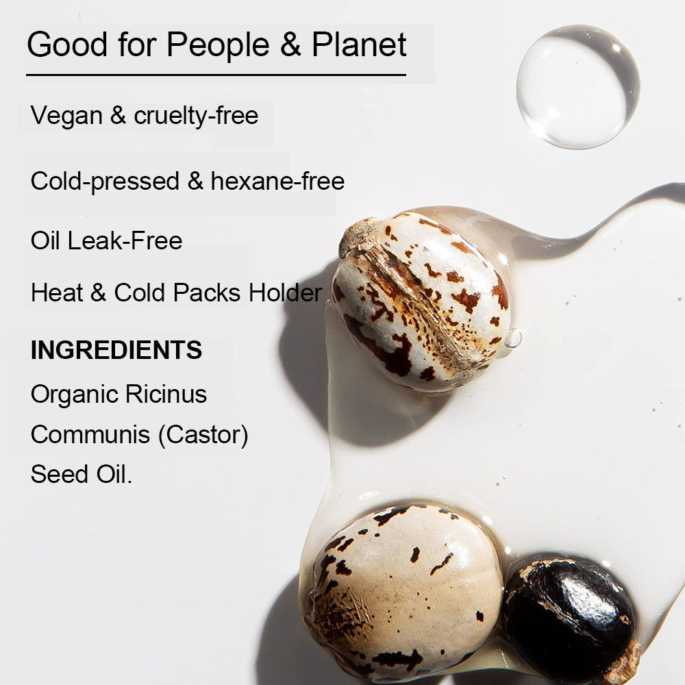 Castor Oil Cosmetic Moisturizer 237ml for Skin and Hair Care - Teleplus castor oil