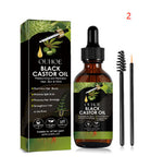 Castor Oil Hair Care Essential for Dense Fixed with Vitamins B5 B7 - Teleplus hair care essential castor oil
