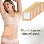 Castor Oil Pack Heating Pad 20x20cm Cotton Patch for Hot Cold Therapy - Teleplus castor oil