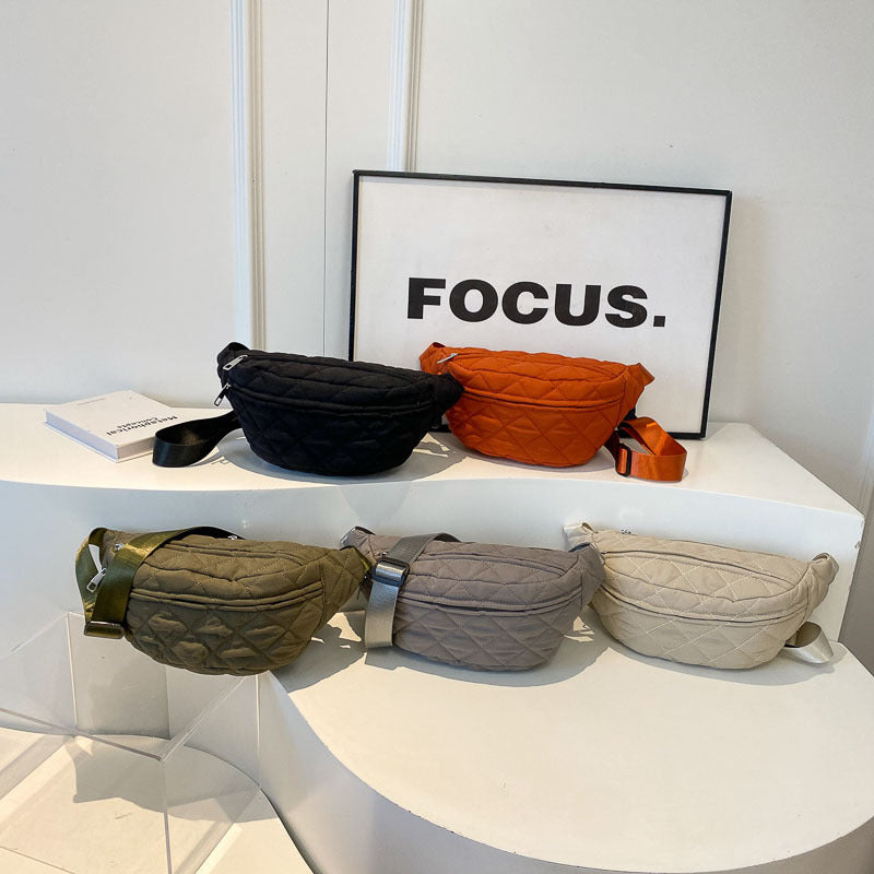 Casual Chest Bag for Women with Multiple Colors and Urban Style - Teleplus fashion personality female casual chest bag