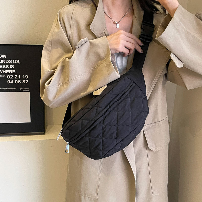 Casual Chest Bag for Women with Multiple Colors and Urban Style - Teleplus fashion personality female casual chest bag