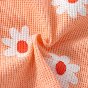 Pink Shorts and Blouse Set for Kids in Cotton Casual Clothes the United States - Stylish Little Buds Three-Piece united