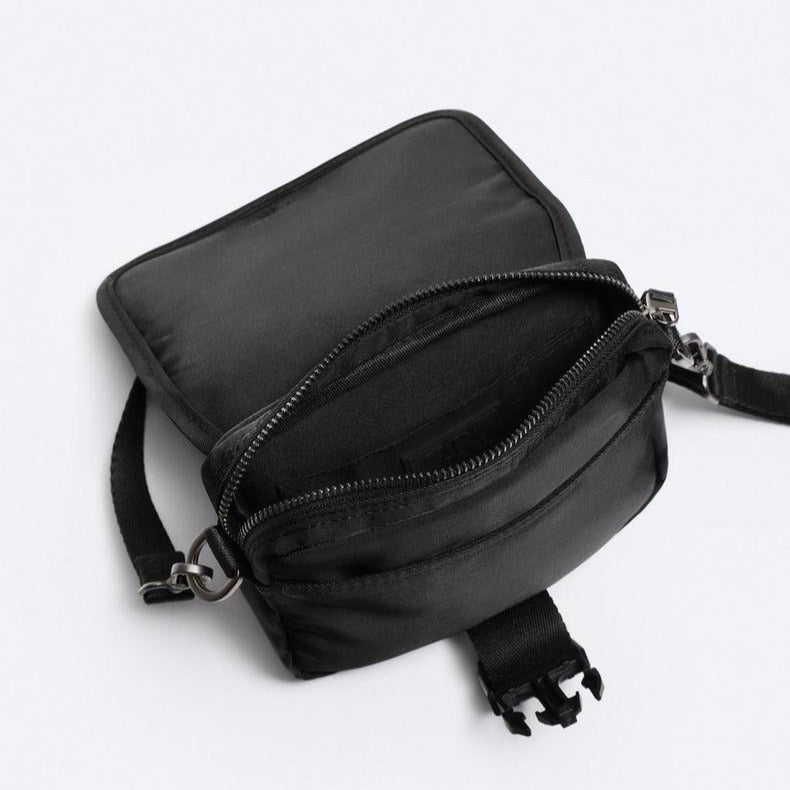Casual Crossbody Shoulder Bag with Coin Purse in Multiple Colors for Men - Teleplus coin purse casual crossbody shoulder