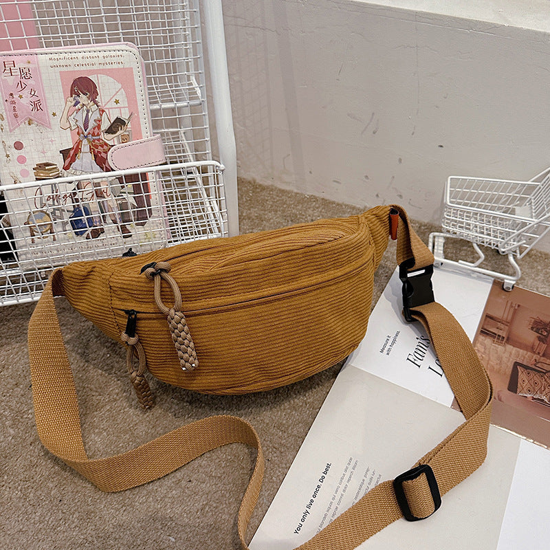 Casual Crossbody Shoulder Bag with Preppy Style and Polyester Lining - Teleplus in korean preppy style casual crossbody