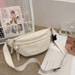 Casual Crossbody Shoulder Bag with Preppy Style and Polyester Lining - Teleplus in korean preppy style casual crossbody